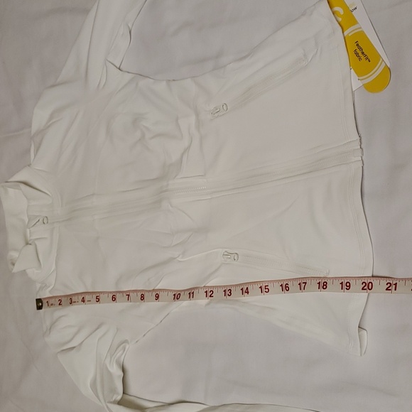 GLOWMODE FeatherFit Performance Jacket in White Size XS NWT - Picture 12 of 12